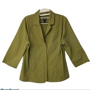 Eileen Fisher Green Jacket